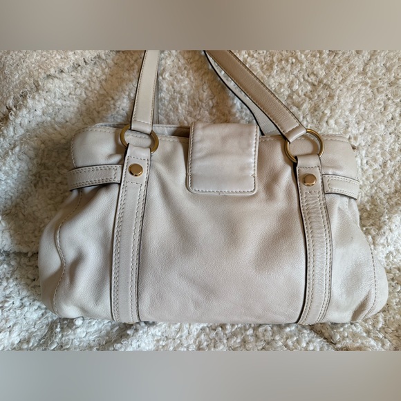 White off-white cream ivory Michael Kors Purse - Picture 3 of 12